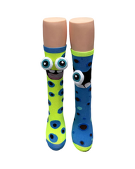 Soft Stretch Kids Character Knee High Socks - Colorful Patterned Crew Socks