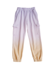 Galaxy Dye Fleece Track Pants | Soft Warm Sweatpants