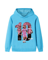 Lionel Messi Football Graphic Kids Sweater Hoodie