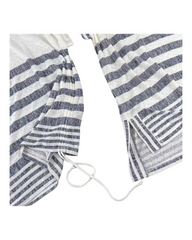 Striped Casual Short Sleeve Top - Women's Relaxed Fit T-Shirt