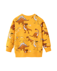 Jumper with Dinosaur Pattern