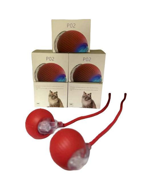 Interactive Cat Toy Ball with Rope – Automatic Moving & Jumping Pet Toy