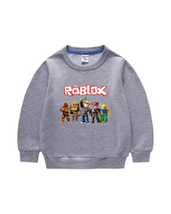 Girls' Cotton Jumper with Roblox Print