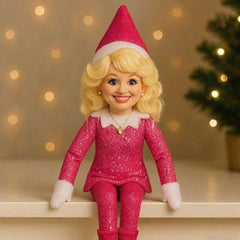 Collectible Pop Culture Holiday Elf Figurine Featuring Iconic Character Styles