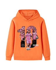 Lionel Messi Football Graphic Kids Sweater Hoodie
