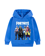 Gaming Graphic Pullover Kids Battle Royale Hoodie
