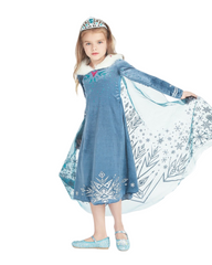 Snow Queen & Fairytale Fancy Costume Dresses for Girls