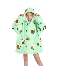 Oversized Fluffy Kids Oodie Blanket – Ultra-Soft & Warm