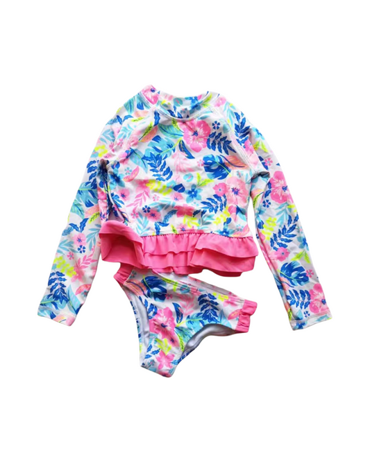 Summer Floral Swimsuit  Set