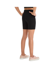 High-Waisted Stretch Activewear Girls Biker Shorts