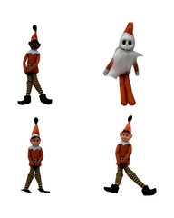 40cm Posable Elf Stuffed Doll – Spooky Season Decorative Figure & Holiday Ornament