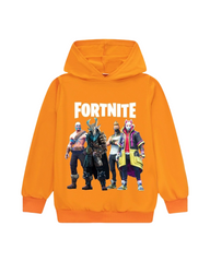 Gaming Graphic Pullover Kids Battle Royale Hoodie