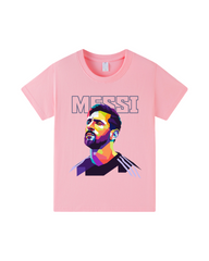 Lionel Messi Graphic T-Shirt | 100% Cotton Short Sleeve Tee
