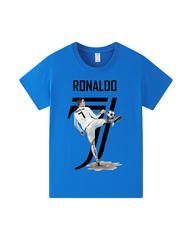 Cristiano Ronaldo Kids Cotton Soccer T-Shirt