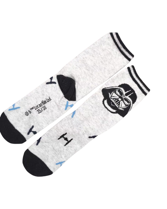 Star Wars Crew Socks Darth Vader Design