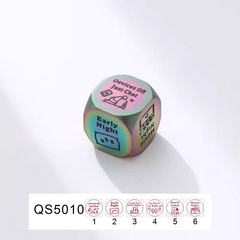 Activity Planning Adult Dice