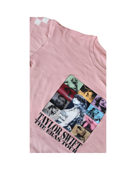 Taylor Swift Graphic Cotton Top with Short Set