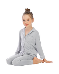 Girls Comfortable Cotton Satin Pyjama Set
