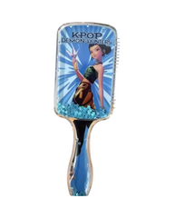 K-Pop Demon Hunter Girls Detangling Hairbrush Set – Magical Glitter Paddle Brushes