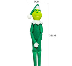 40cm Posable Elf Stuffed Doll – Spooky Season Decorative Figure & Holiday Ornament