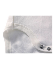 Plain White 100% Cotton Baby T-Shirt Onesie
