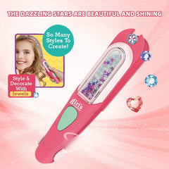 Hair Gem Stamper Kit - Bling Hair Jewels for Girls Toys