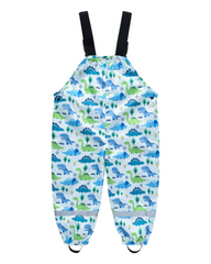 All Year Round Patterned Waterproof Kids Overalls