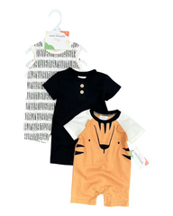 Set of 3 Cotton Onesies