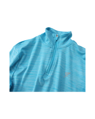 Activewear Funnel Neck Sweatshirt – Breathable Long Sleeve Athletic Pullover for Kids