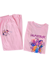 KPop Demon Hunters Print Long Sleeve PJ Set