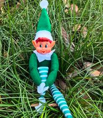 40cm Posable Elf Stuffed Doll – Spooky Season Decorative Figure & Holiday Ornament