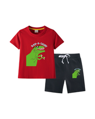 Dinosaur T-Shirt and Shorts Matching Set