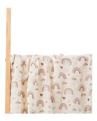Cotton Wrap Blanket with Pattern