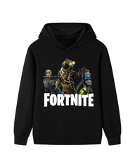 Gaming Graphic Pullover Kids Battle Royale Hoodie