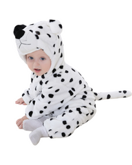 Cozy Fleece Animal Bodysuit Costume for Toddler or Kids Dress Up & Sleepwear
