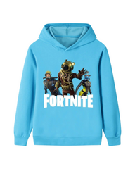 Gaming Graphic Pullover Kids Battle Royale Hoodie