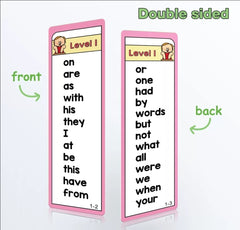 1000 Frequency Sight Words Flash Cards