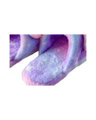 Cute Fluffy Girls Slippers Unicorn Patterned Slippers
