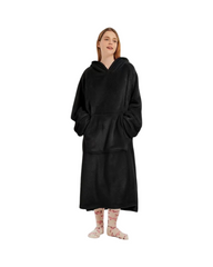 Oodie Adult Oversized Fleece Hoodie Blanket – Cozy Wearable Blanket for Loungewear & Sleepwear