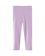 Cotton Blend Solid Rib Legging