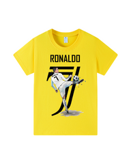 Cristiano Ronaldo Kids Cotton Soccer T-Shirt
