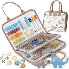 Six in One Toddler Busy Learning Book Board Bag