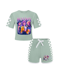 Kpop Demon Hunters Casual Loungewear Set