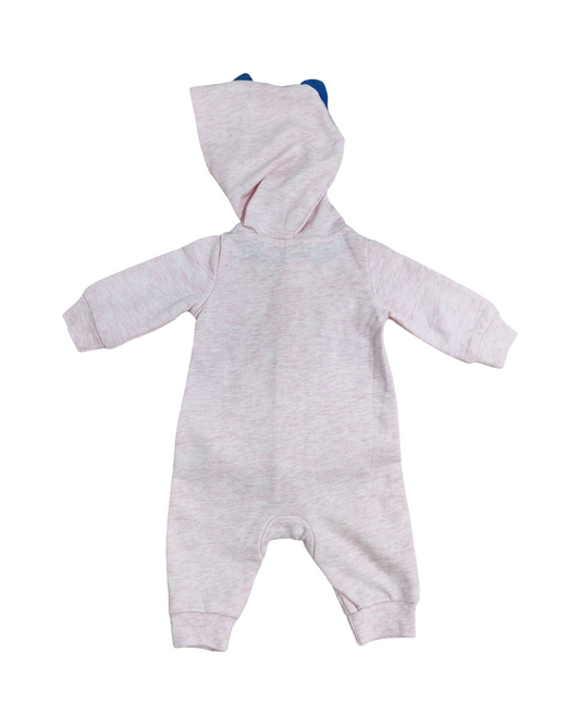 Soft Fleece-Lined Infant Jumpsuit – Comfortable Long-Sleeve Baby Playwear Onesie