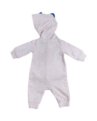 Soft Fleece-Lined Infant Jumpsuit – Comfortable Long-Sleeve Baby Playwear Onesie