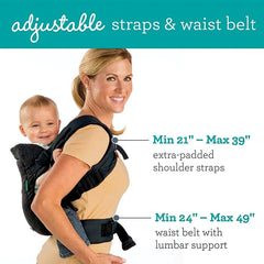 Convertible Front/Back Baby Carrier Pack