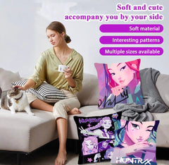 Kpop Demon Hunters Print Cushion Cover