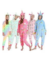 Zip-Up Unicorn Onesies