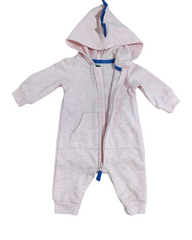 Soft Fleece-Lined Infant Jumpsuit – Comfortable Long-Sleeve Baby Playwear Onesie