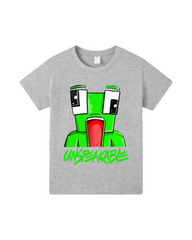 Unspeakable Gamer Kids T-Shirt – 100% Cotton Short Sleeve Graphic Tee